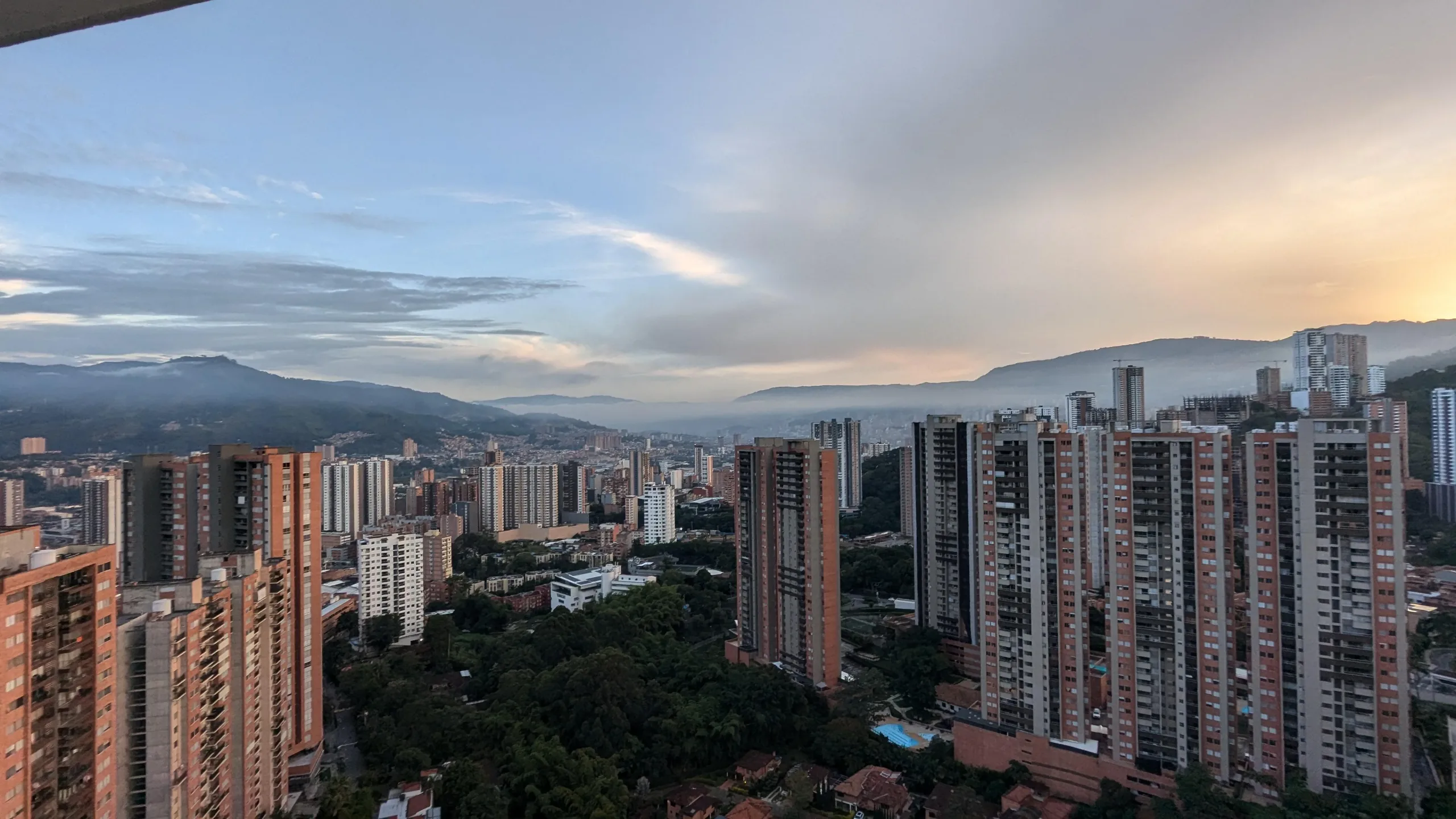 Sabaneta at sunset